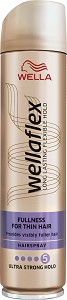 Wellaflex Fullness for Thin Hair Ultra Strong Hold Hairspray -           - 