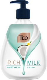 Teo Rich Milk Coconut Hand Wash -       Rich Milk - 