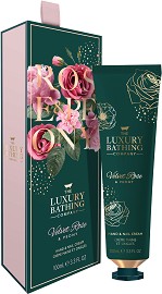 The Luxury Bathing Company Velvet Rose & Peony Hand & Nail Cream -            - 