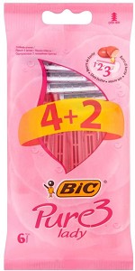 BIC Pure 3 Lady -  , 4 + 2   - 