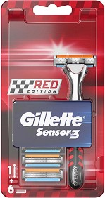 Gillette Sensor 3 Red Edition -    5   - 