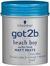 Got2b Beach Boy Surfer Look Matt Paste -        - 