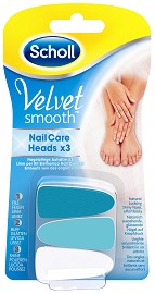 Scholl Velvet Smooth Nail Care Heads x3 - 3        - 