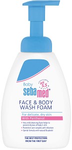 Sebamed Baby Face & Body Wash Foam -          Baby Sebamed - 