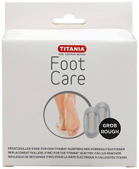 Titania Foot Care Electric Callus Replacement Rollers - 2           Foot Care - 