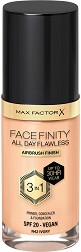 Max Factor Facefinity All Day Flawless 3 in 1 -    3  1      Facefinity - 