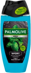 Palmolive Men Sport 3 in 1 Body, Face & Hair -    ,      -  