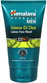 Himalaya Men Intense Oil Clear Lemon Face Wash -          - 