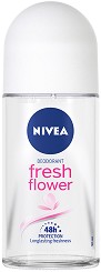 Nivea Fresh Flower Deodorant Roll-On -    - 