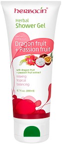 Herbacin Dragon Fruit + Passion Fruit Herbal Shower Gel -          Herbal Collection -  