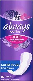 Always Dailies Extra Protect Long Plus - 22    -  