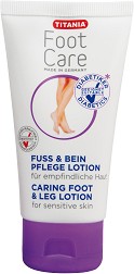 Titania Foot Care Caring Foot & Leg Lotion -            "Foot Care" - 