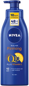 Nivea Q10 Plus + Vitamin C Firming Body Milk -          Q10 plus C -   