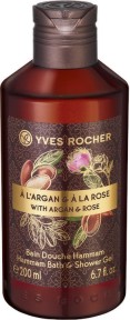 Yves Rocher Argan & Rose Hammam Bath & Shower Gel -             Plaisirs Nature -  