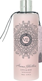 Vivian Gray Aroma Selection Lotus & Rose Bath & Shower Gel -       2  1         Lotus & Rose - 