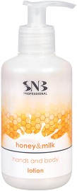 SNB Honey & Milk Hands & Body Lotion -        Honey & Milk - 