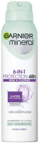 Garnier Mineral 6 in 1 Protection 48h Anti-Perspirant Floral Fresh -        Garnier Deo Mineral - 