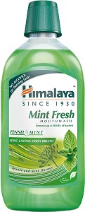 Himalaya Mint Fresh Mouthwash -     - 