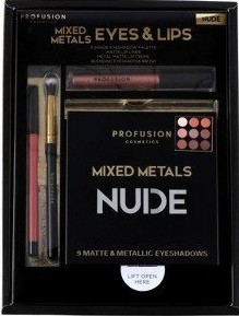 Profusion Cosmetics Mixed Metals Nude Eyes & Lips -      - 