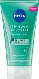 Nivea Derma Skin Clear Anti-Blemish Scrub -         - 