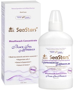 Black Sea Stars Mouthwash Concentrate Black Sea Minerals - -       - 