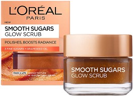 L'Oreal Smooth Sugars Glow Scrub -        - 