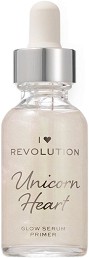 I Heart Revolution Unicorn Heart Glow Serum Primer - -   - 