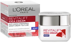 L'Oreal Revitalift Cicacream Night Cream -          - 