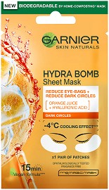 Garnier Hydra Bomb Eye Sheet Mask -           Skin Naturals - 