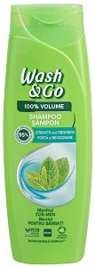 Wash & Go 100% Volume Shampoo For Men -      - 