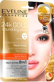 Eveline 24k Gold Ultra-Revitalizing Face Mask -        - 