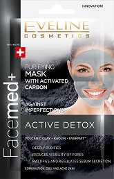 Eveline Facemed+ Active Detox Purifying Mask -        - 