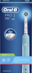 Oral-B Pro 500 Cross Action Electric Toothbrush -      - 