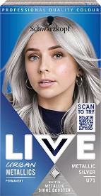 Schwarzkopf Live Urban Metallics Intense Colour -         - 