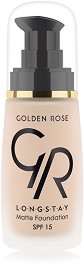 Golden Rose Longstay Matte Foundation SPF 15 -        -   