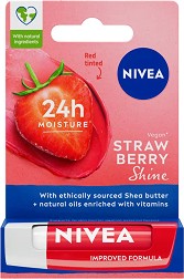 Nivea Strawberry Shine Lip Balm -        - 