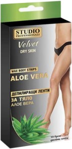 Studio Professionali Wax Body Strips Aloe Vera - 10         - 