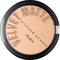 Aura Velvet Matte Pressed Powder -        - 