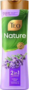 Teo Nature Lavender 2 in 1 Shampoo & Conditioner -    2  1      Nature - 