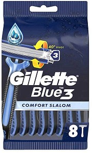 Gillette Blue 3 Comfort Slalom -     Blue 3, 8  - 