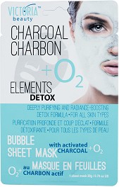 Victoria Beauty Elements Detox Bubble Sheet Mask -          "Elements Detox" - 