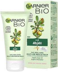 Garnier Bio Argan Multi-Use Rescue Balm -    ,      Garnier Bio - 