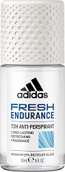 Adidas Women Fresh Endurance Anti-Perspirant Roll-On -        Fresh Endurance - 