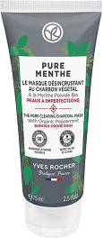 Yves Rocher Pure Menthe Charcoal Mask -         Pure Menthe - 