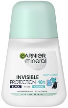 Garnier Mineral Invisible Roll-On Cotton Scent -       Garnier Deo Mineral - 