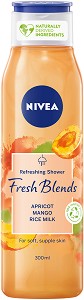 Nivea Fresh Blends Apricot Shower Gel -    ,       Fresh Blends -  