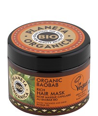 Planeta Organica Rich Hair Mask Organic Baobab -           "Baobab" - 