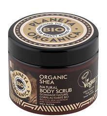 Planeta Organic Natural Body Scrub Organic Shea -       Shea - 