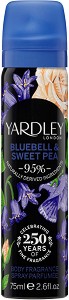 Yardley Bluebell & Sweet Pea Body Fragrance -    - 