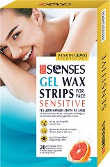 Nature of Agiva Senses Gel Wax Strips - 20         Senses - 